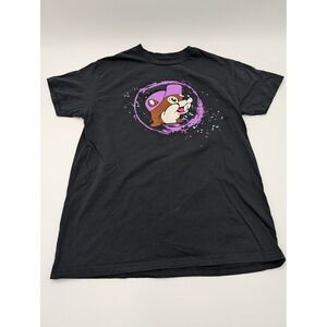 Bucc Ees Graphic T Shirt Beaver Character Logo Size M